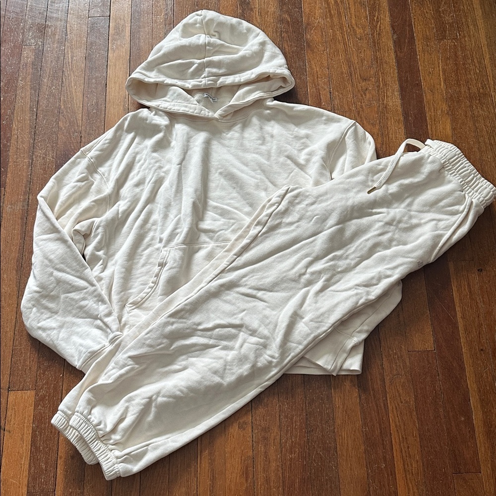 We Wore What Oversized Sweatshirt & Sweatpants Set, Large